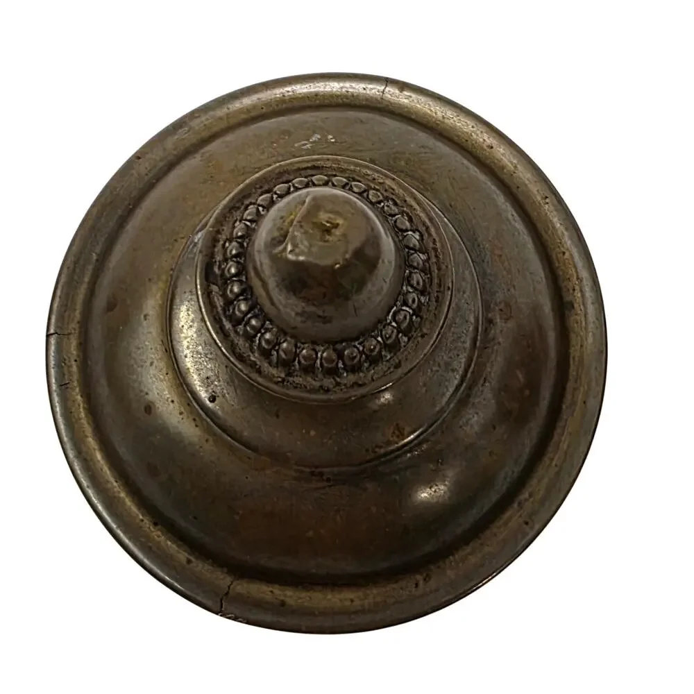 Vintage Brass Tea Kettle Wooden Handle Decorative Tin-Lined Small Teapot